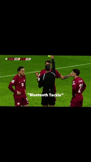 Bluetooth Tackle #poland #sweeden #polandvssweeden #referee #bluetooth_tackle