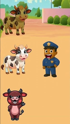 where is the real cow guys🤔☹️ #animation #cartoon #usacartoon #usaanimation #englishanimation #fyp