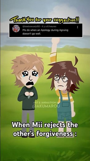 MII APOLOGY FAIL TOMODACHI LIFE | #tomodachilife #animationmeme #tomodachilifelivingthedream