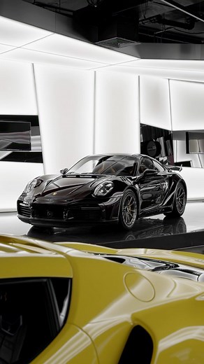 16K views · 3.8K reactions | 1/13 2022 Porsche 911 Turbo S Stinger GTR Carbon Edition Designed with precision, this masterpiece features a full carbon fiber body in Hermès Brown, sculpted to perfection for aerodynamics and bold presence. Every detail, from the forged Aero-style wheels to the aggressive lines, is crafted to stand out. • Price: AED 1,650,000 • Mileage: 1,341 Km • Specs: Euro #porsche #911turbos #TopCar #alainclassmotors | Al-Ain Class Motors | Facebook