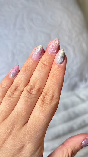 Wicked Themed Nails 💚🩷💜🫧💅🏼 #wicked #nails #wickedforgood #newnails | Becky Dee