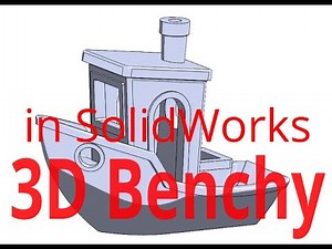 3D Benchy in Solidworks