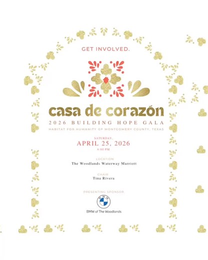 $22,100 in sponsorship commitments is what we need to meet our end of year goal as a committee- that is it. We are fundraising to build affordable homes for families in #montgomerycountytx. The #2026BuildingHopeGalab benefits @habitatmctx and is our largest fundraiser of the year. Overall, we are trying to raise 1.3 million dollars and we cannot do it without our sponsors and underwriters. . We have multiple ways to get involved, with recognition and without recognition. This morning, we receive