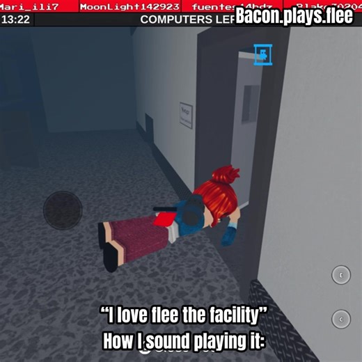No but I literally be screaming behind the scene 😭😭 !! || 200 followers already?! I appreciate it so much! || tags : #fleethefacilityroblox #ftf #fleethefacillity #fyp #roblox || keywords : Funny video, Flee the facility content, Flee the facility Roblox video, Flee the facility content creator, Roblox funny video, Roblox gameplay, Roblox relatable video || @monkey.plays.flee @Anthony K. 🤍 @guttagirlmel @jahminthevent @Flee The Facility ||