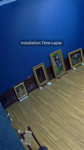 Watch magic unfold! ✨ Here’s a timelapse of our Pre-Raphaelite installation coming to life. | Birmingham Museum & Art Gallery - UK