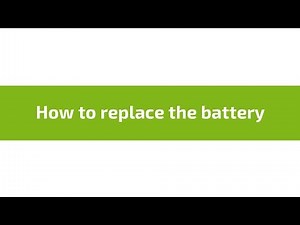 How to replace the battery