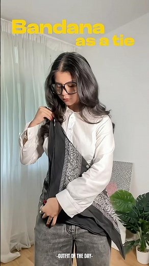 How to make a BANDANA TIE👔 Tutorial ! #bandana #howtomake #tutorial #easytips #scarf