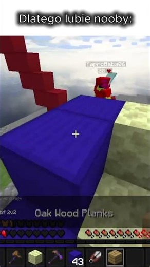 Chcecie film z bedwars? #bedwars #minecraft #hypixel #minecraftpolska #shorts #viral