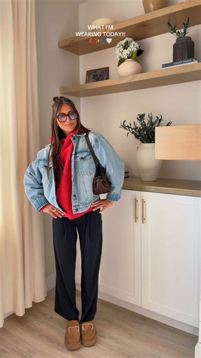 Halle Simons on Instagram: "Let’s pick out a cute comfy outfit together!!🍓👖⭐️ outfit details in my shopmy!! #grwm #grwmoutfit #outfit #outfitinspiration #outfitinspo #outfits #lifestyle #dayinmylife #getdressedwithme"