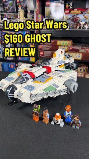 Here’s your first look at the Lego Star Wars GHOST & Phantom II set, releasing Sept. 1 for $160 🔥 What are your thoughts on this set? Thanks to #lego for sending this one my way #legostarwars #legocollection #legocollector #legoreview #rlfmreview #starwarsrebels #ahsoka #ahsokatano #hera #herasyndulla #jacensyndulla #starwarsfan