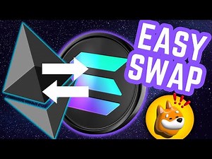 How to EASILY swap Ethereum to Solana so you can buy memecoins like $BONK.
