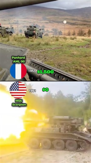 M56 Scorpion vs AML-90: The Ultimate 90mm Cost Comparison