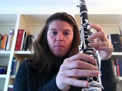 D Scale Tutorial for Clarinet