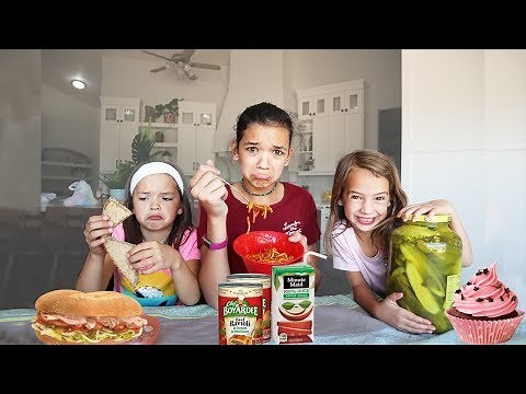 we ALL swap DIETS for 24 hours!