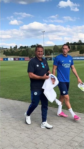 It's time for the afternoon training session 🌞