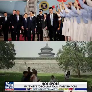 🕊️TEMPLE OF HEAVEN🕊️The honors the Chinese give President Trump are HEAVENLY!President Trump is about to become the first US president in 51 YEARS to visit China's Temple of Heaven"It is a place of sacred ground where emperors used to pray for the prosperity of the nation. The only other president to visit there was President Gerald Ford in 1975.""Built in 1420, this UNESCO World Heritage Site is nearly four times the size of the Forbidden City.""Imperial families held ceremonies here to offer