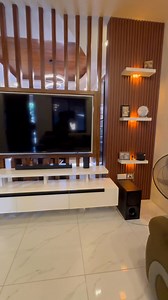 Tubular pero nag mukhang kahoy #bossleo #tvconsoledesign #modernhouse | Boss Leo