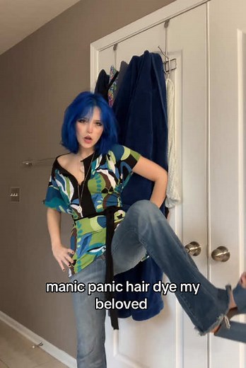 Transform Your Hair with Manic Panic Blue Shades