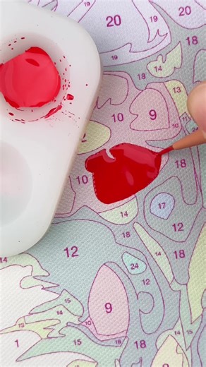 #dilutepaintingmethod #paintbynumberskit #paintbynumbers #paintbynumbersart #DIY