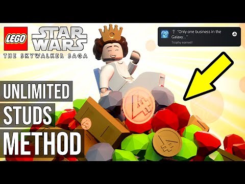 Stud Farm - How To Get Unlimited Studs Very Fast and Easy - LEGO Star Wars The Skywalker Saga