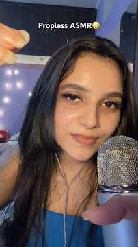 Propless Asmr😳 Applying serum on you #asmr #tingles #asmrsounds #shorts