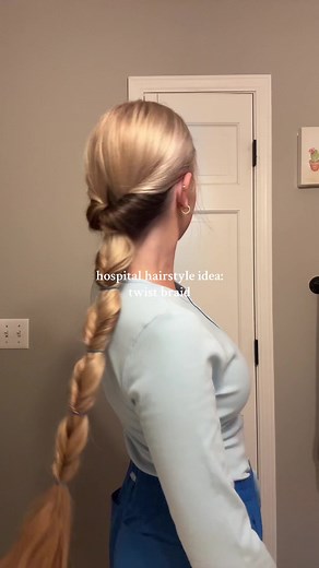Twist Braid Hairstyle Tutorial for Nurses