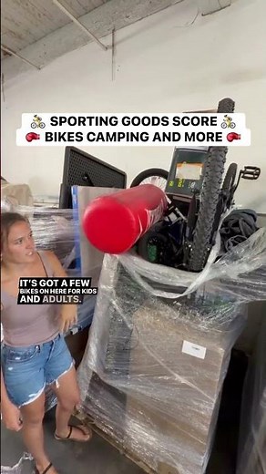 Sporting goods score!