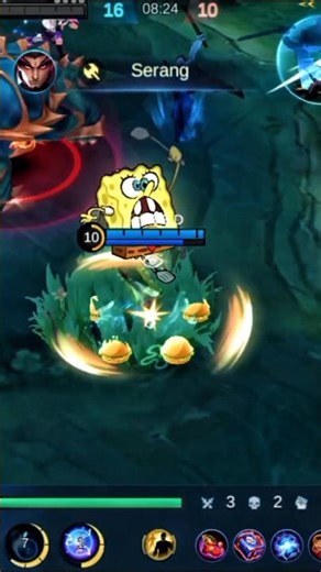 cyclop Spongebob lucu#mlbb #mlbbcreatorcamp #mobilelegendsid #mlbbxspongebob