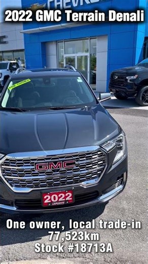 2022 GMC Terrain Denali AWD -Stk#18713A - #cartok #dealership #automobile #gmcterrain