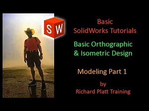 SolidWorks - Orthographic & Isometric Design - Part# 1 - Part Design