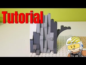 LEGO Rock Work and Mountain Tutorial!