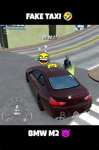 FAKE TAXI 🤣 | BMW M2 😈 | CAR PARKING MULTIPLAYER