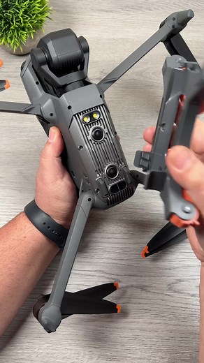 A nice landing gear set for the @dji_official Mavic 3 drone. A must have accessory #dronelife #mavic3