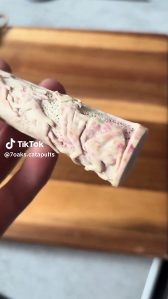 Deer Antler Handle Catapult with Engravings for Sale