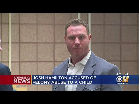 Former Texas Ranger Josh Hamilton Arrested On Allegation Of Injury To A Child