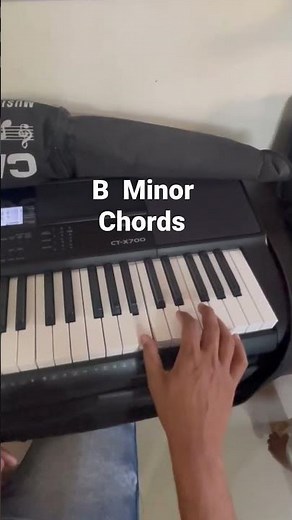 How To Play B Minor Chords on Piano and Keyboard #bminor #bminorchords #bminorpiano