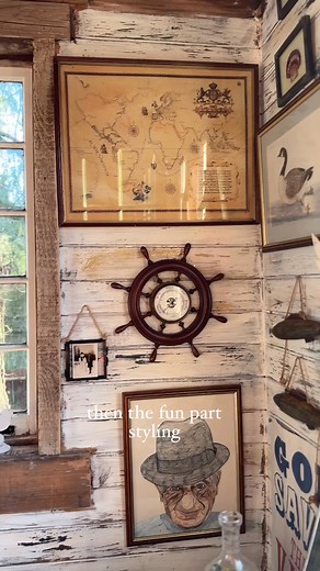 Design Series : The Tree House. Read more about the space and how we created this space on our new website MymulberryHouse.com (link in bio) This project was an opportunity to use a completely different interiors style at Mulberry House and one which I’ve really enjoyed leaning into. Inspired by our love for the wild and adventure, we curated an eclectic and rustic room designed to ooze character and charm, making it feel lived-in, full of stories and ripe for the next exciting adventure in what