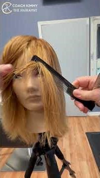 Side Bang Shag Haircut Tutorial for Maximum Volume #hairstyle #layeredcut #shorts