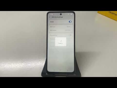 How to Enable SIM Card in Realme P4x