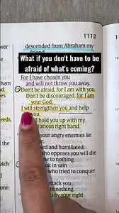 God Says Do Not Fear | Isaiah 41:10