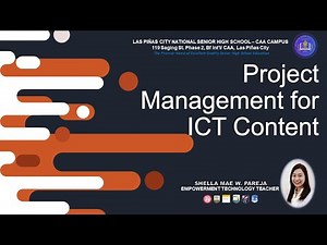 Project Management for ICT Content