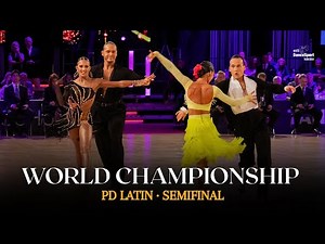 SEMI-FINAL | 2025 WDSF World Championship PD Latin – Leipzig