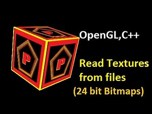 Reading 2D Textures from Bitmap Images (C++ , OpenGL) | OpenGL texture mapping