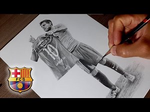 La ÉPICA celebración de LIONEL MESSI / Drawing Lionel Messi
