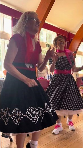 Dancing to a Live Band at Beamish Museum | SwingFit Dance & Step into the 50s #ladiesfitness