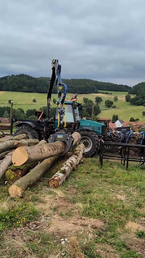 Fastrac mit Kranaufbau #tractor #fastrac #jcb #kran #kranaufbau | Björn Speckhardt