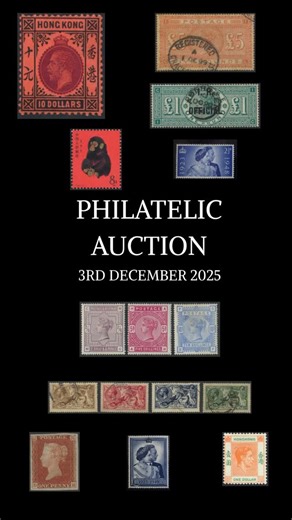 ️Mark your calendars!️ Our next Philatelic Auction goes LIVE on the 3rd of December at 10am. Enjoy a little sneak peak of some of the incredible pieces you could be bidding on. ✨ #stamps #philately #auction #philatelicauction #collectors #postalhistory #bidding | Warwick and Warwick | Facebook