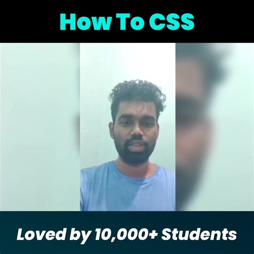 Are you 🫵 learning css from youtube, udemy videos and you find it difficult or frustating 🤯 to learn from it. 🎉 Join "How to CSS," a 5-day live masterclass, and say goodbye to frustrating YouTube and Udemy tutorials! 📺📚 🌟 Become a CSS pro and effortlessly build websites like YouTube, Airbnb, and Netflix. 🌐💪 🔥 With us, you won't waste time or feel overwhelmed. Join for less than the cost of a pizza! 🍕😱 🎓 Unlock your potential with: ✅ Daily live sessions 😍 ✅ Expert doubt-solving suppo