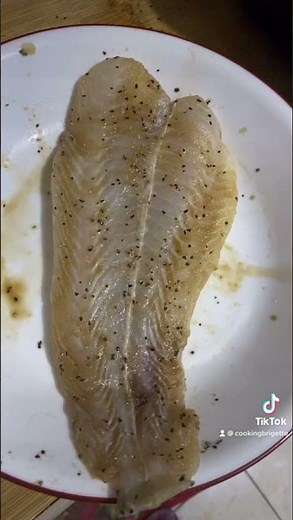 CREAM DORY IN GARLIC BUTTER (air fryer/air fried)