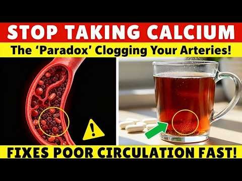 STOP Taking Calcium: (The 'Paradox' Clogging Your Arteries)